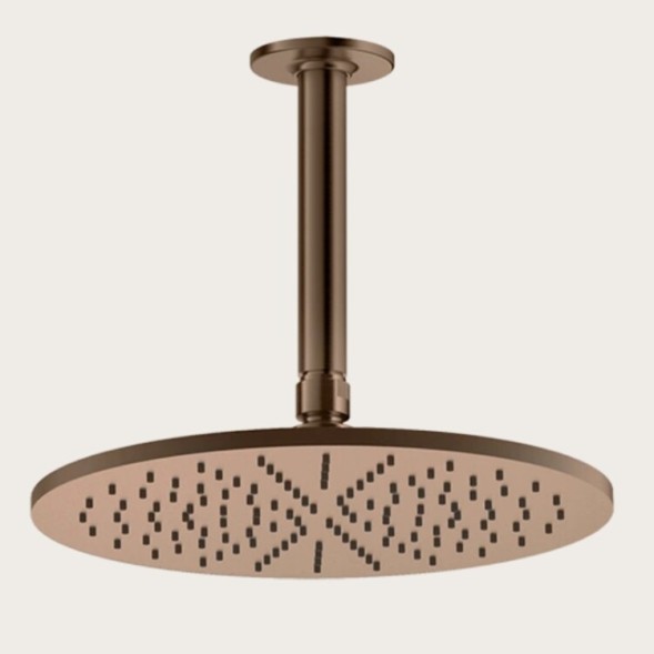 Gessi Верхний душ, Goссia, 334*334, цвет черный матовый  33756#299