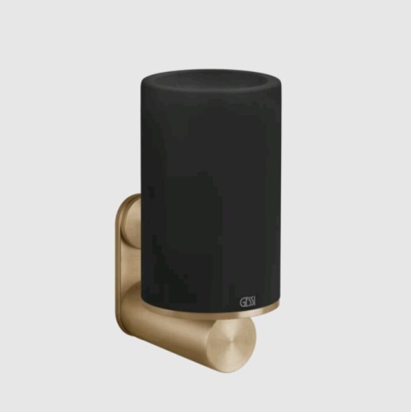 Gessi Стакан, 316, шгв 75*107.5*154, цвет чёрный#нержавеющая сталь  54708#239