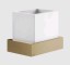 Gessi Стакан, Rettangolo, шгв 140*95*116.5, цвет белый#медь брашированная  20807#708