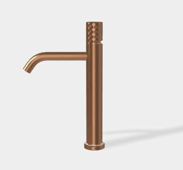 Смеситель для раковины, Fima Carlo Frattini, Spillo Tech, X COLLECTION, цвет-бронза брашированная янтарная F3031TLXSXZS