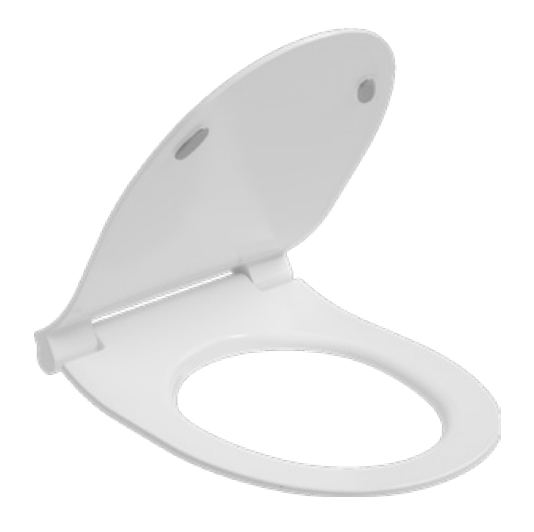 Сиденье для унитаза ISVEA Absolute тонкая с микролифтом цвет белый 40R80200I