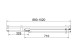 Vincea Душевая дверь Экстенза (Extenza) VDP-4EX9010CLBN, 900/1000, брашированный никель, стекло прозрачное