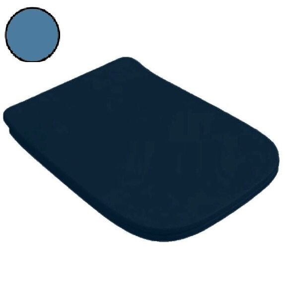 Сиденье с крышкой Artceram A16 с микролифтом цвет Blue avio ASA001 38 71