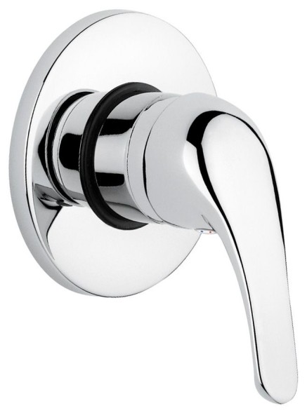 Emmevi Ambra, смеситель внутристенный, цвет белый-золото 9009/BO