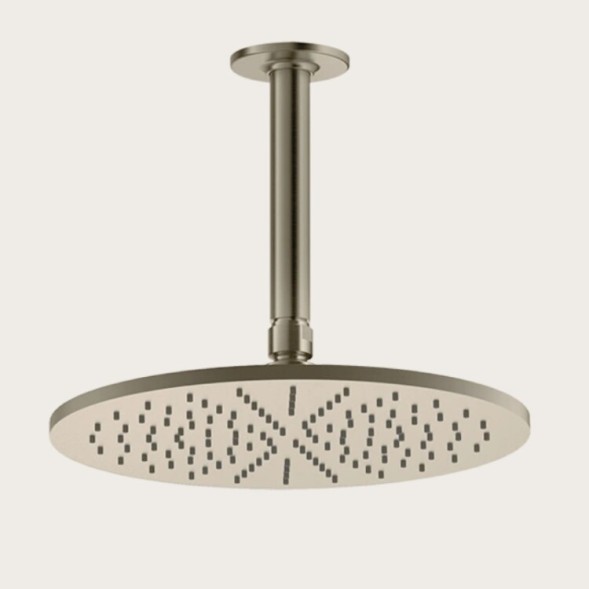 Gessi Верхний душ, Goссia, 334*334, цвет черный матовый  33766#299