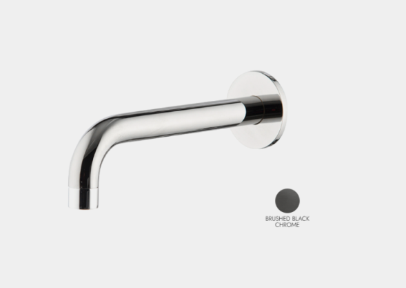 Излив, Fima Carlo Frattini, Shower accessories, цвет-хром черный шлифованный/брашированный (Brushed Black Chrome)F2929/15CS