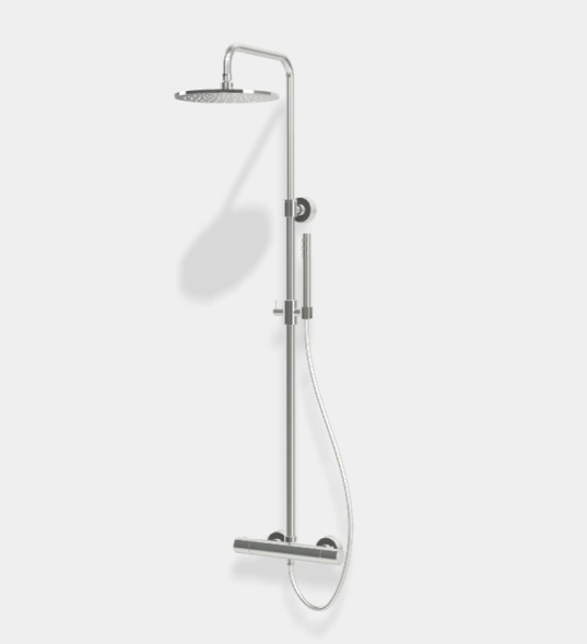 Душевая стойка, Fima Carlo Frattini, Shower column, цвет-хром F3255/R256CR