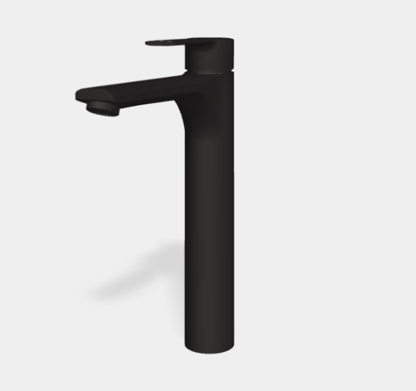 Смеситель для раковины, Fima Carlo Frattini, Mast, цвет-черный матовый F3131/HNS