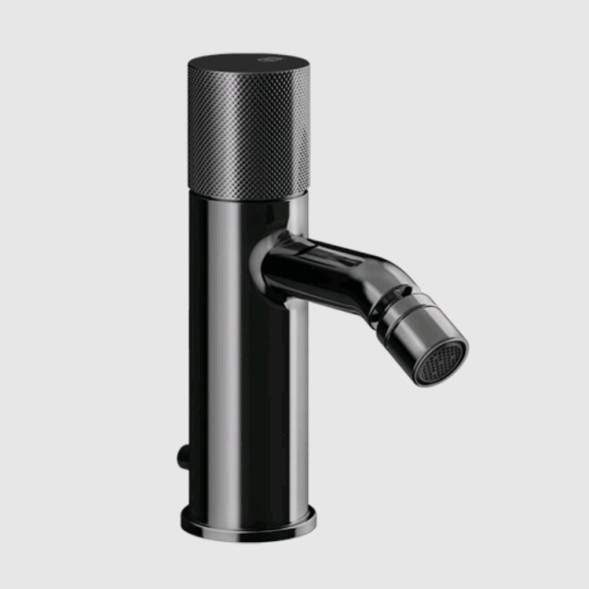 Gessi Смеситель для биде, Habito Diamantato, цвет черный металл  70607#706