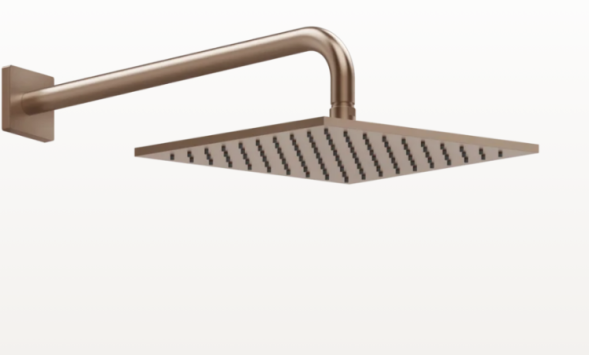Gessi Верхний душ, Rilievo, 250*250, цвет медь матовая  59158#708