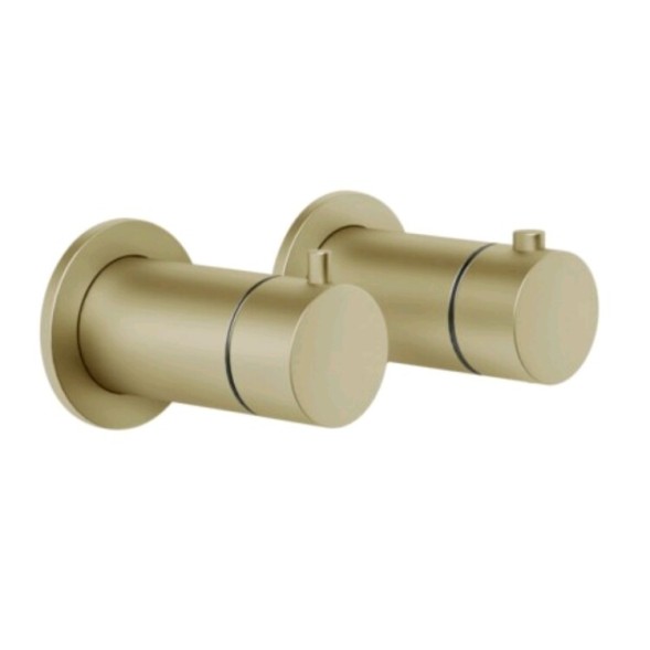 Gessi Смеситель для душа, Anello, на 1 потребитель, цвет Латунь матовая  63331#727