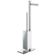 Стойка COLOMBO DESIGN UNITS B9107D.NM напольная с держателем туалетной бумаги и ершиком цвет хром