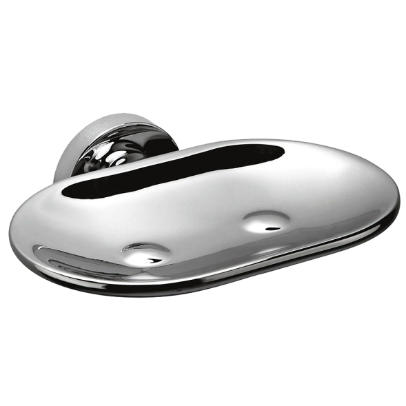 Мыльница COLOMBO DESIGN BASIC B2781 настенная несъемная цвет хром