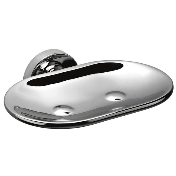 Мыльница COLOMBO DESIGN BASIC B2781 настенная несъемная цвет хром