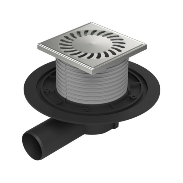 Paini Душевой трап с решеткой 125х125 мм