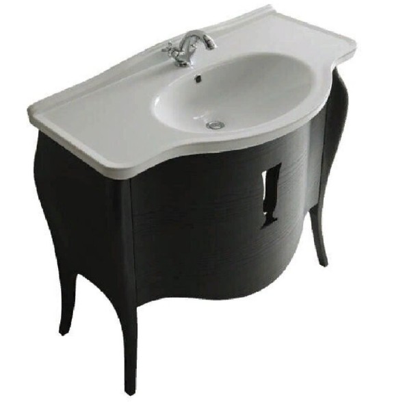 Тумба под раковину GALASSIA ETHOS 8478 напольная цвет темный дуб