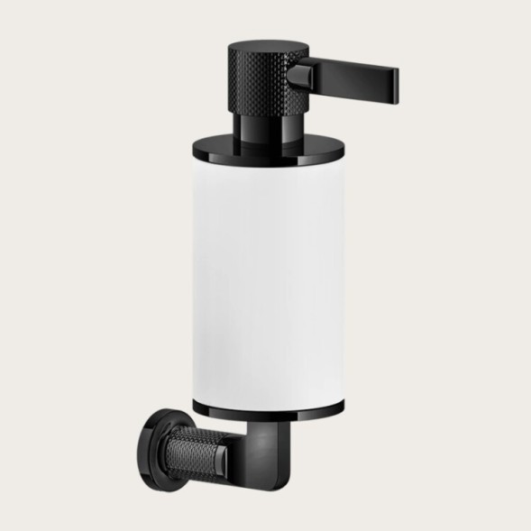 Gessi Дозатор для жидкого мыла, Inciso, шгв 75*118*191, цвет дозатора черный брашированный металл#чёрный  58538#707