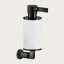Gessi Дозатор для жидкого мыла, Inciso, шгв 75*118*191, цвет дозатора черный брашированный металл#чёрный  58538#707
