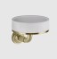 Gessi Мыльница, VENTI20, шгв 115*135*90, цвет белый#Матовая латунь  65401#727