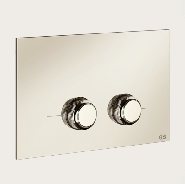 Gessi Клавиша смыва, Ingranaggio, Tece TeceProfil, TeceBox, для унитаза, шгв 215*12*145, цвет черный матовый  54641#299