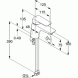 Смеситель KLUDI AMEO 410280575 для раковины на одно отверстие однорычажный без донного клапана