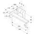 Смеситель KLUDI ZENTA SL 482450565 для раковины настенный встраиваемый внешняя часть