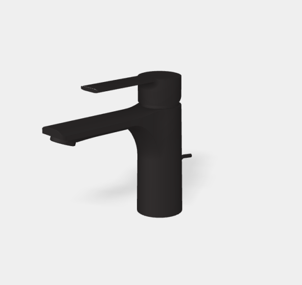 Смеситель для раковины, Fima Carlo Frattini, Mast, цвет-черный матовый F3131NS.1