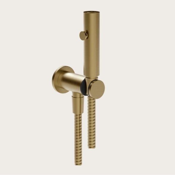 Gessi Гигиенический душ, цвет брашированная теплая бронза  45123#726