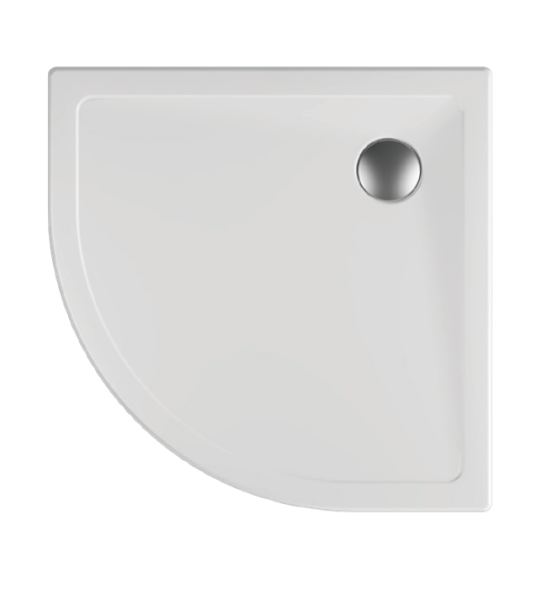 Душевой поддон 800х800 ISVEA угловой цвет белый матовый 10DT97493-42L
