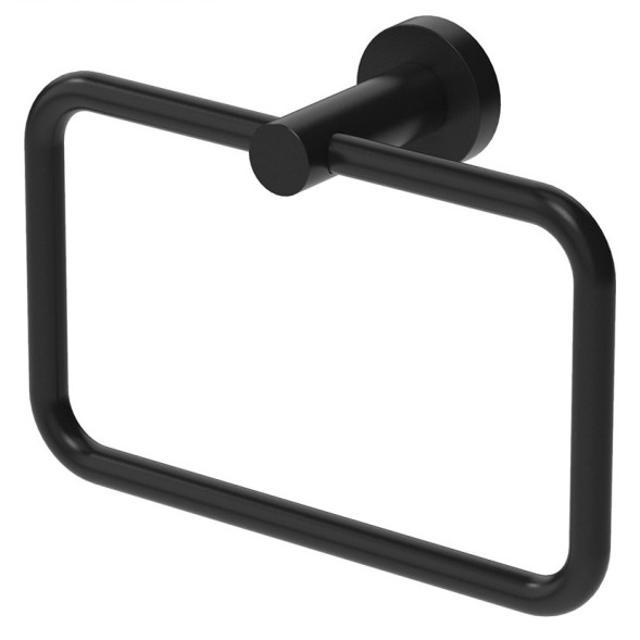 Полотенцедержатель COLOMBO DESIGN PLUS W4931.NM кольцо цвет черный матовый