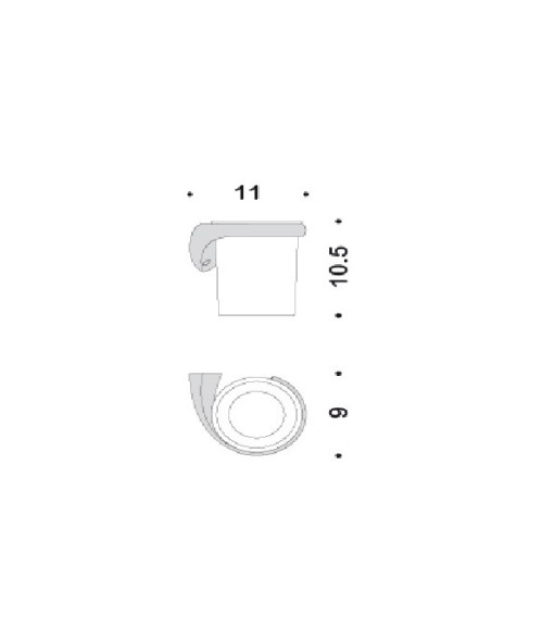 Стакан COLOMBO DESIGN LINK B2402SX настенный цвет хром