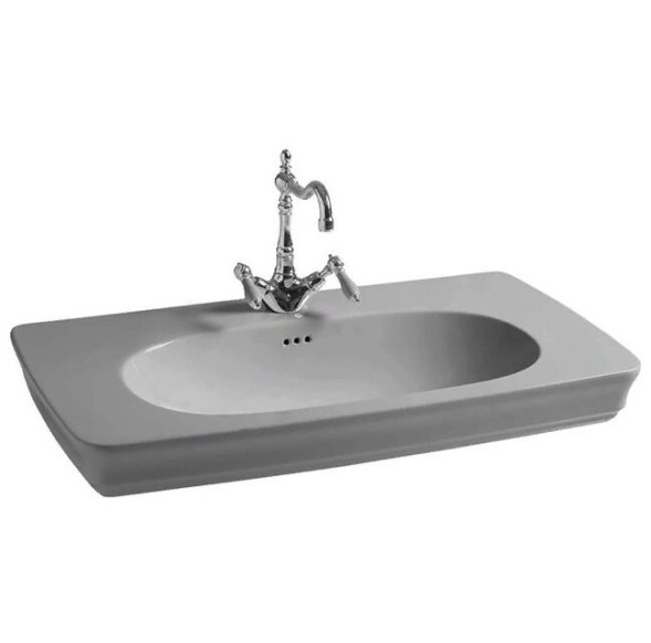 Раковина Artceram Civitas подвесная с одним отверстием цвет серый  CIL002 34 00