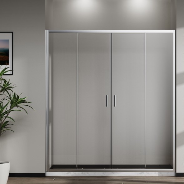 Vincea Душевая дверь Сити (City) VDS-5CT2170CL, 1700, хром, стекло прозрачное