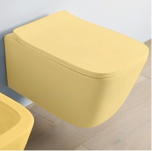 Унитаз Artceram A16 подвесной безободковый  цвет Zync yellow ASV003 12 00