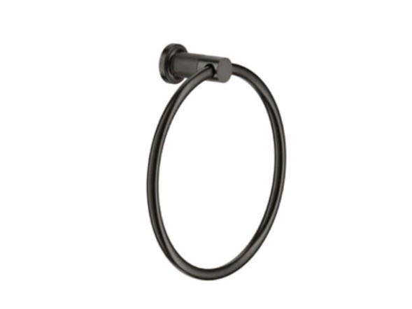 Gessi Полотенцедержатель, Inciso, шгв 222*69*237, цвет черный брашированный металл  58509#707