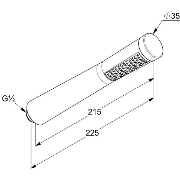 Душевая лейка KLUDI A-QA 3910005-00