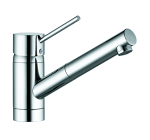 Смеситель KLUDI SCOPE 339310575 для кухни с выдвижным изливом