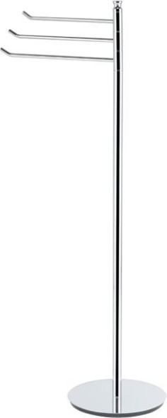 Stil Haus Hashi, стойка h85,5 см: 3 полотенцедержателя, цвет чёрный матовый