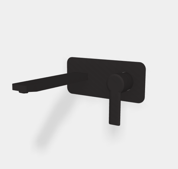 Смеситель для раковины, Fima Carlo Frattini, Mast, цвет-черный матовый F3141WLX5NS