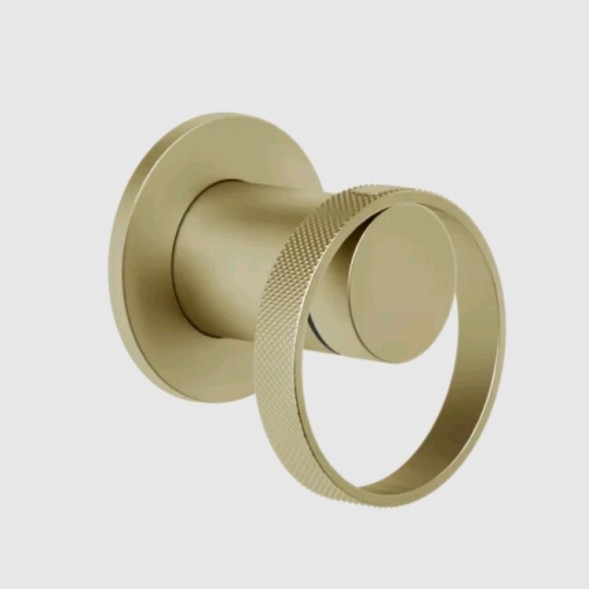 Gessi Смеситель для душа, Anello, на 1 потребитель, цвет Латунь матовая  63409#727
