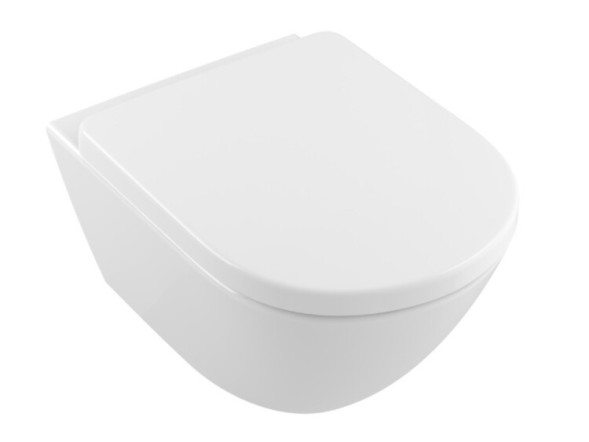 Villeroy&amp;Boch Унитаз, Subway 2.0, подвесной, шгв 410*580*335, цвет-альпийский белый 4609R001