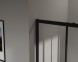 Vincea Душевая дверь Сити (City) VDS-5CT2170CLB, 1700, черный, стекло прозрачное