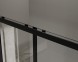 Vincea Душевая дверь Сити (City) VDS-5CT2170CLB, 1700, черный, стекло прозрачное
