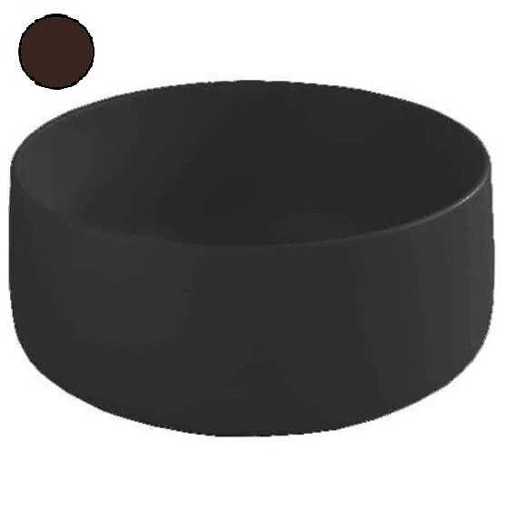 Раковина Artceram Cognac Quadro накладная  цвет cocoa COL004 39 00