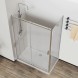 Vincea Душевой уголок Сити (City) VSR-5CT9012CL, 1200*900, хром, стекло прозрачное