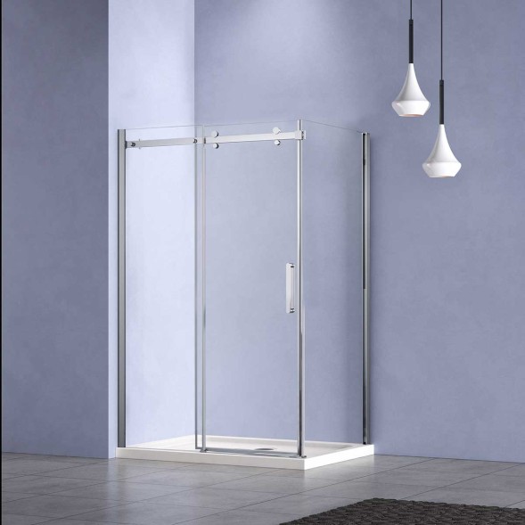 Vincea Душевой уголок Комо-Н (Como-N) VSR-4CN9014CL, 1400*900, хром, стекло прозрачное