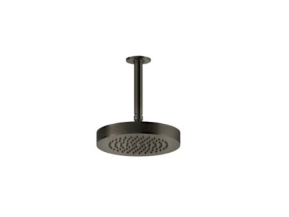 Gessi Верхний душ, Goссia, шгв 152*152*387, цвет  черный матовый  33751#299
