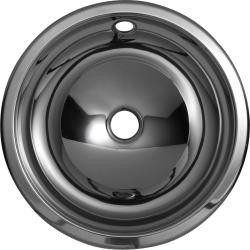 NOFER Раковина встраиваемая круглая Ø405 мм нерж сталь  13030.RS.PLANA матовый