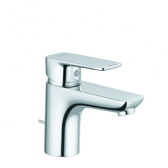 Смеситель KLUDI PURE&amp;STYLE 403820575 для раковины на одно отверстие однорычажный с донным клапаном