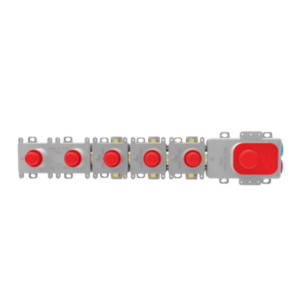 Внутренняя часть, Fima Carlo Frattini, Fimathermbox S, назначение-смеситель для душа термостатический F2464/1
